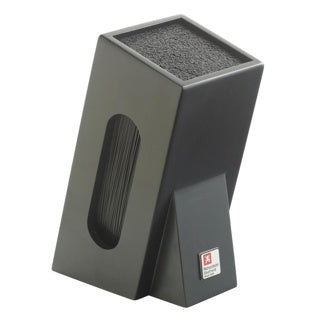 Varetas de espaguete Richardson sheffield bloco de faca de madeira preto