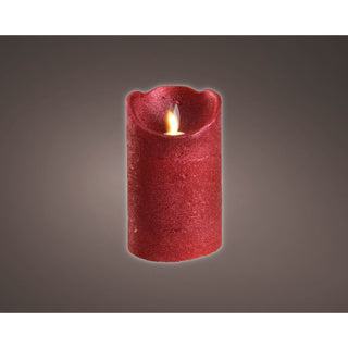 Kaemingk Christmas LED candle dance flame red 12 cm