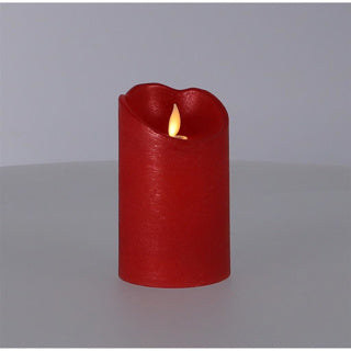 Kaemingk Christmas LED candle dance flame red 12 cm