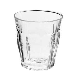 Duralex Picardie Wasserglas 250 ml 6 Stück transparentes gehärtetes Glas