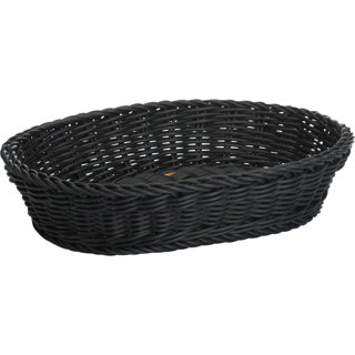 Kosz na chleb Westmark owalny 32x23x7 cm czarny | 3 sztuki