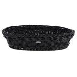 Westmark bread basket oval 32x23x7 cm black | 3 pieces