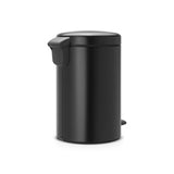 Brabantia pedal bin newicon 12l black