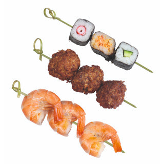 Brochettes de bambou 40pcs | 3 pièces