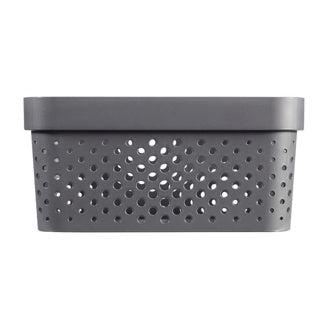 Curver Infinity Dots Späicherkuerf 11 l anthracite