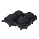 Ice cube maker for 4 ice balls gray | 6 pieces