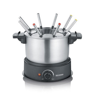 Severin fondue 1500w 8-personers svart fo 2470