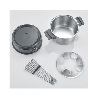 Severin fondue 1500w 8-personers svart fo 2470