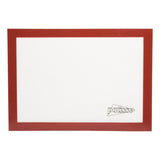 Patisse silicone baking mat 52x32 cm red white