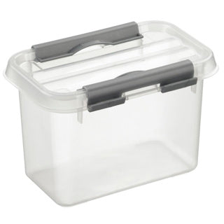 Sunware q-line boîte de rangement 0,8l transparente | 2 pièces