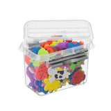 Sunware q-line storage box 0.8l transparent | 2 pcs