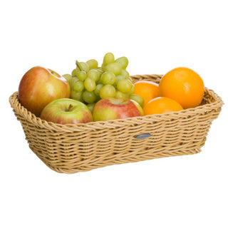 Westmark Brotkorb Rechteck 31 x 21 x 9 cm beige | 3 Stück