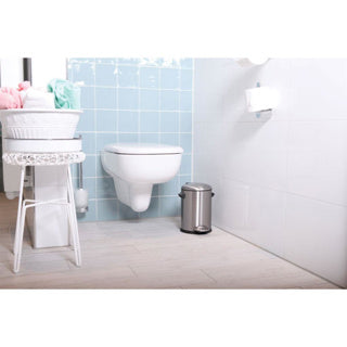 Eko vepa bins pedal bin belle deluxe aço inoxidável mate 3 litros