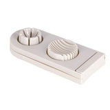 Excellent houseware egg slicer double plastic
