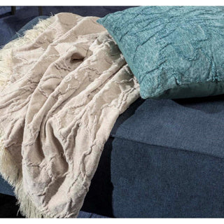 Dutch Decor Florine Plaid 140 x 180 cm Bimsstein | 2 Stk