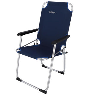 Redcliffs Camping Stull mat Armrest donkelblo 67 x 53 x 90 cm