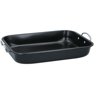 Alpina Auflaufform 39x29x6 cm schwarz