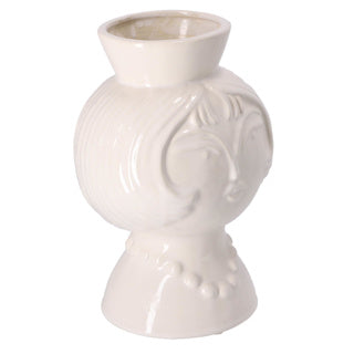 Gusta Vase mit Gesicht ø16 5x23,5cm | 3 Stück