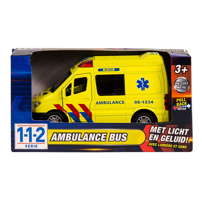 112 Ambulance Bus 1:34 with light and sound