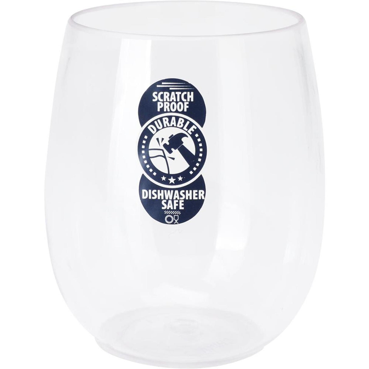 Utmärkt husgeråd dricksglas plast 500ml ø9,5x11,7cm