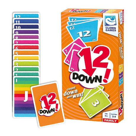 Klaun hry 12 dolů