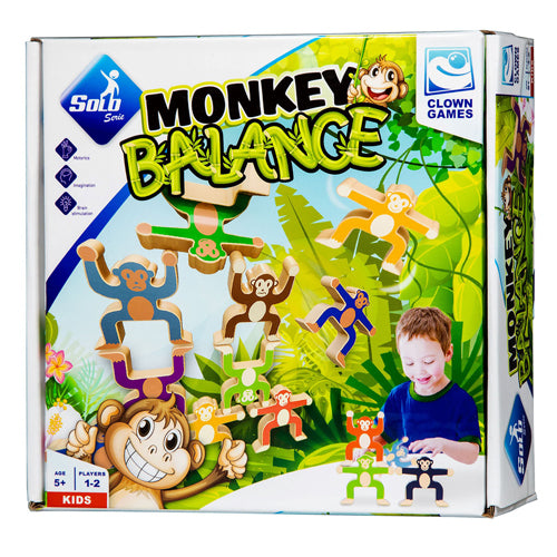 Clown Games Monkey Balance Gläichgewiicht Spill