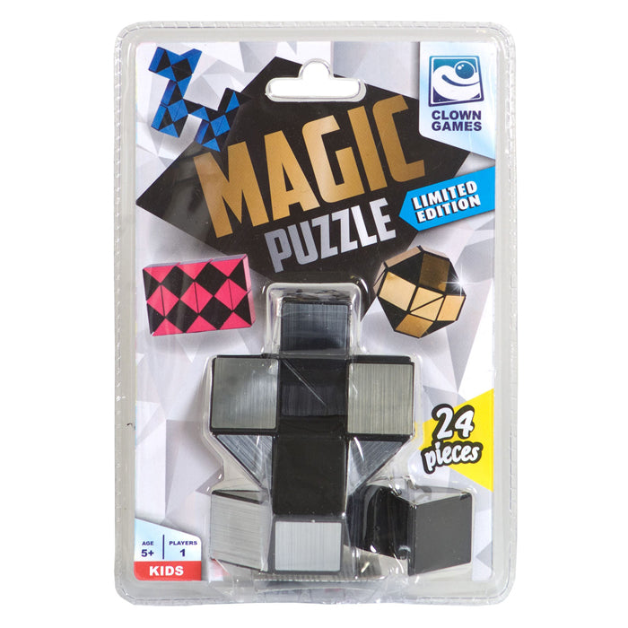 Clown games clown magic puzzle silver