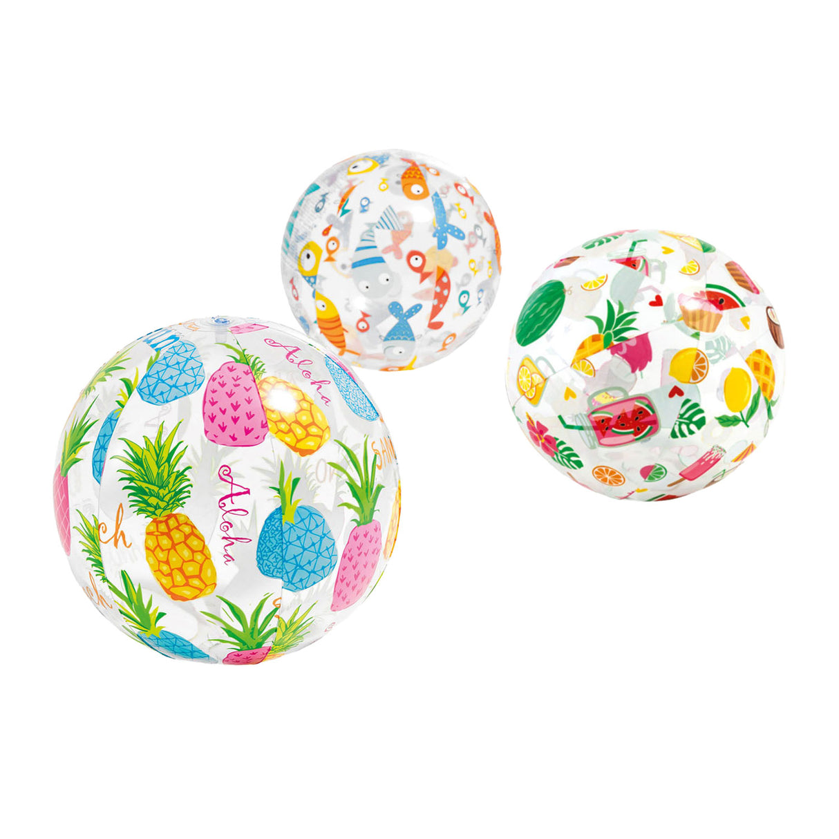 Intex beach ball 51cm lively print