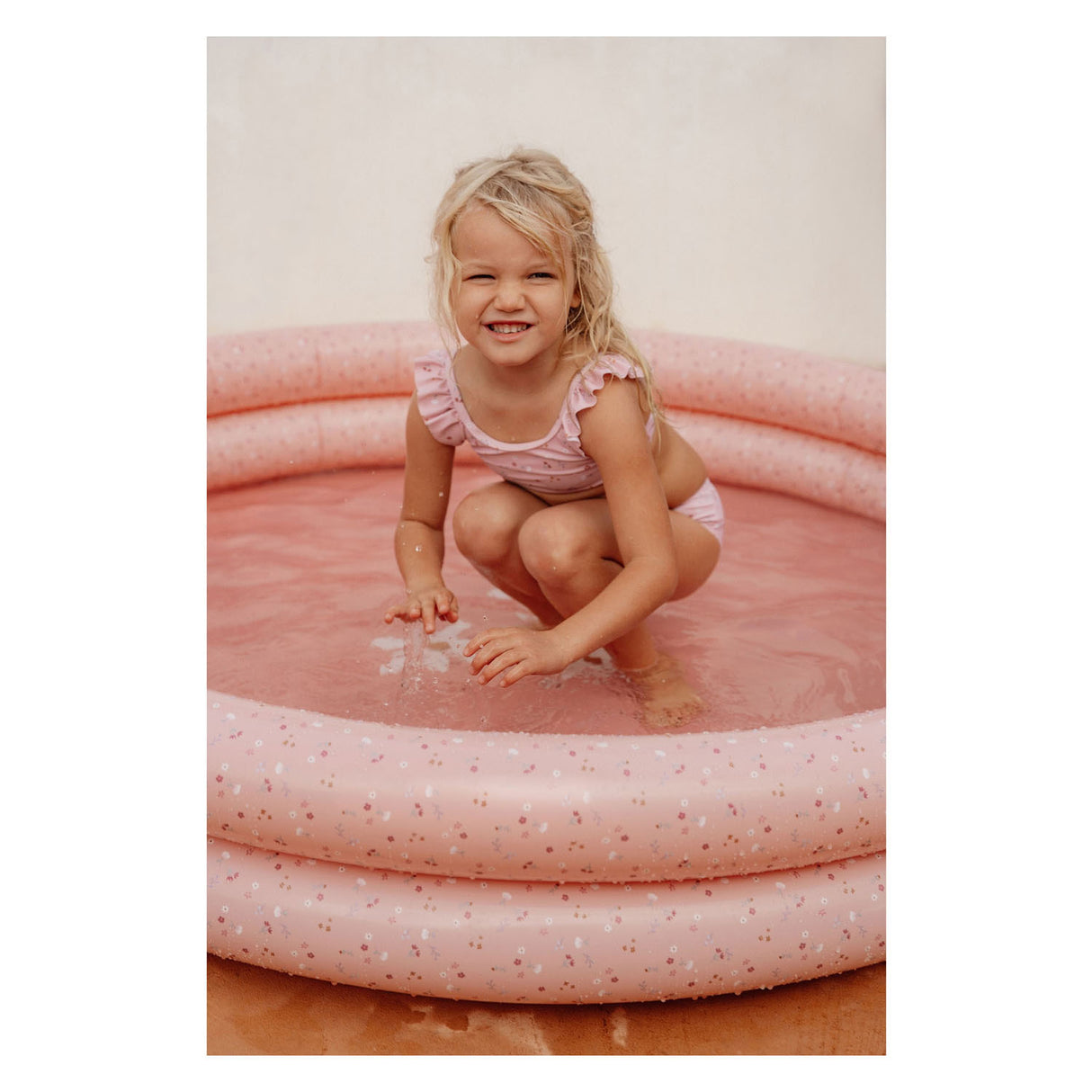 Little Dutch flowers swimming pool, 150cm