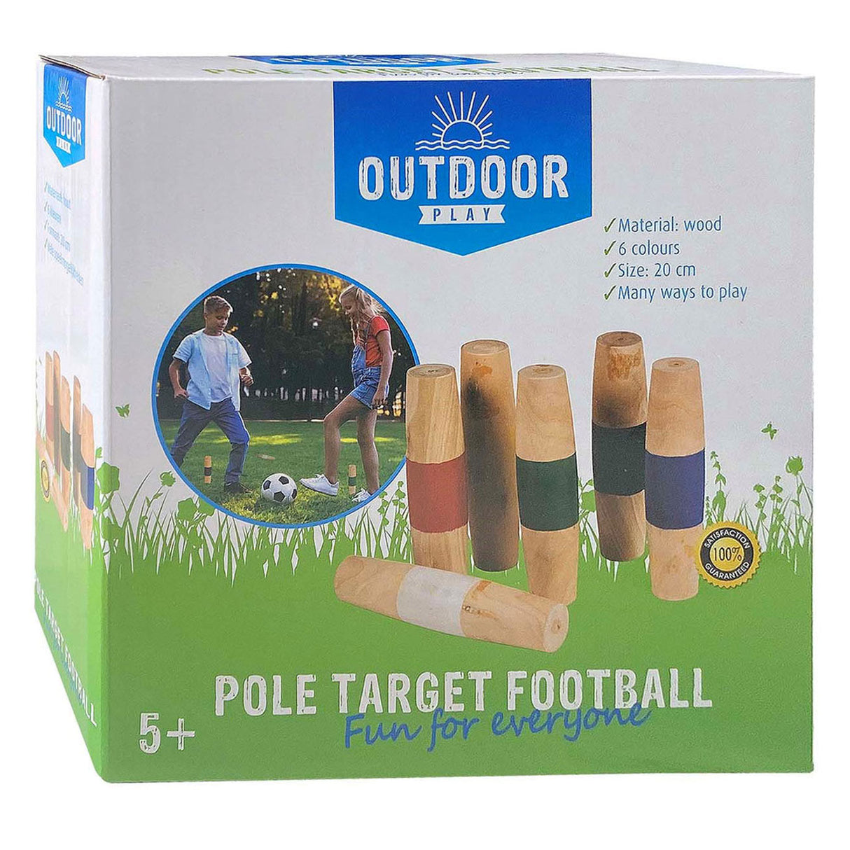 Outdoor Play Outdoor Houten Paaltjes Voetbal