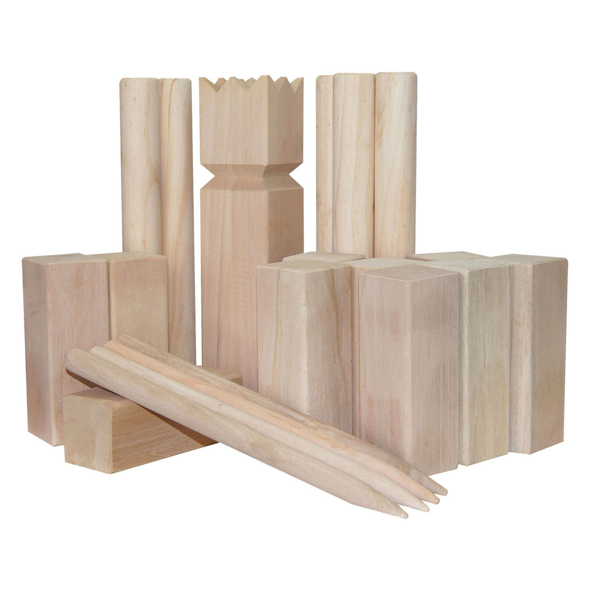 Utendørs lek Tre Kubb Game Official