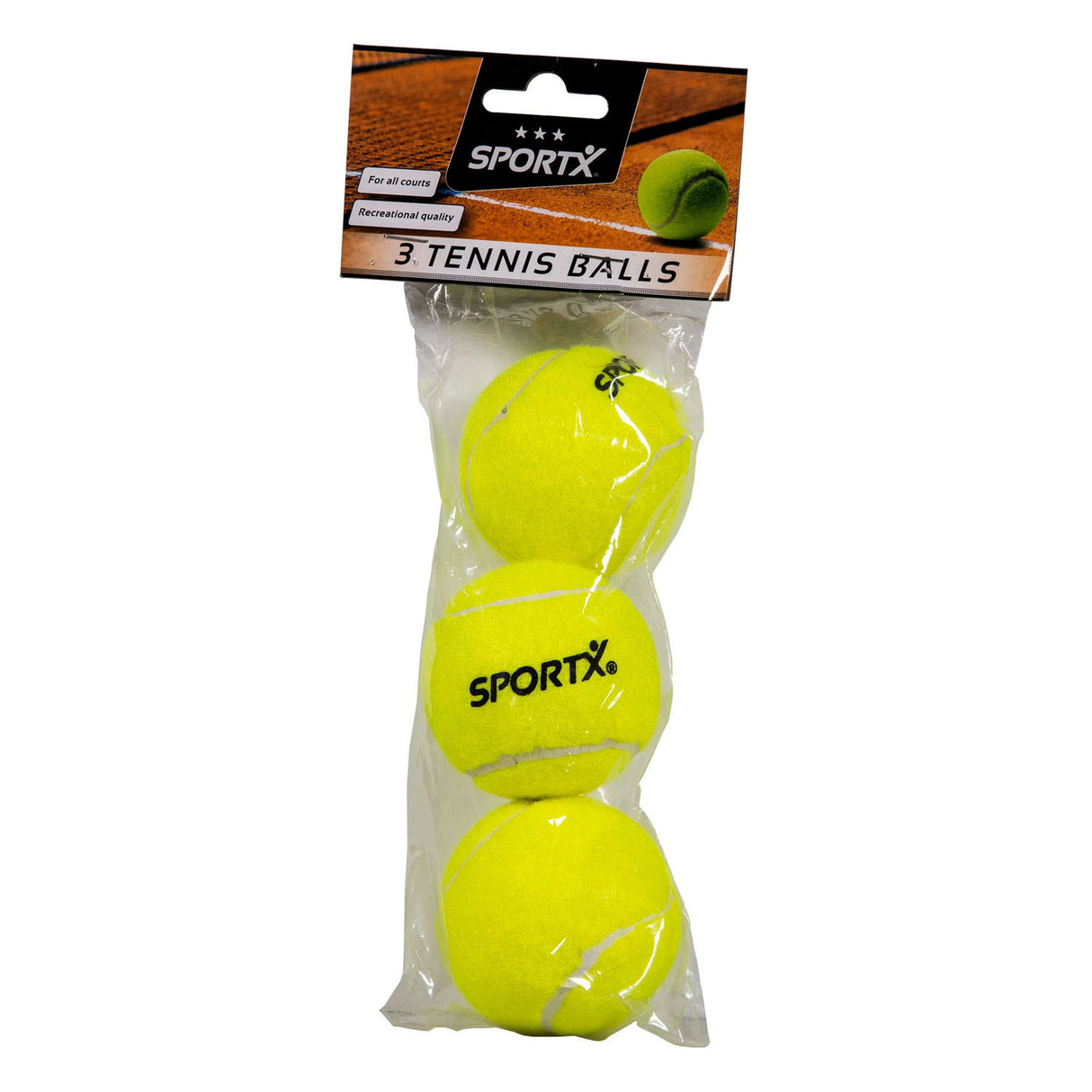 Sportx Tennis balls, 3rd.