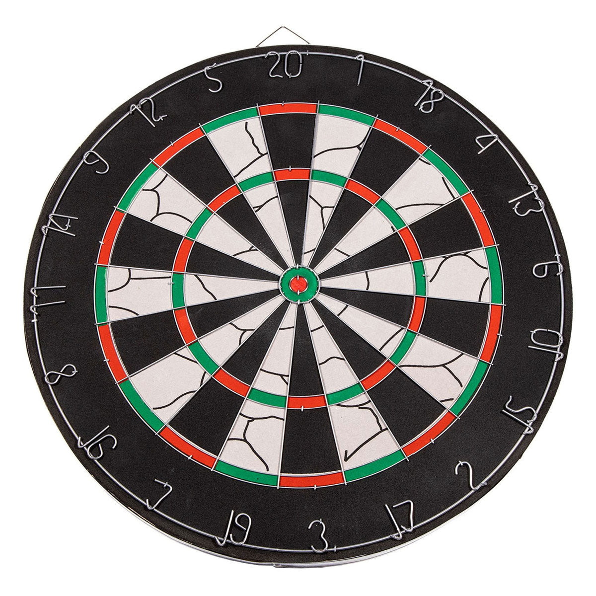 Sportx Dartbord floptéiert mat 6 Darts