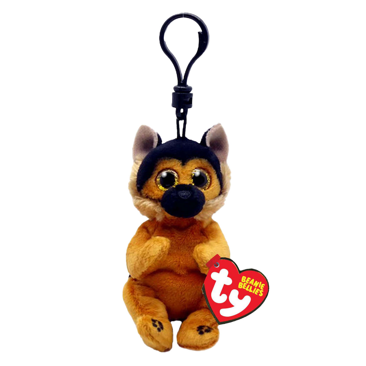 Ty Beanie Babies Bellies Clip Ace Niemiecki, 10 cm