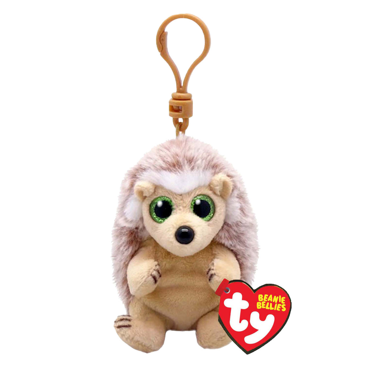 Ty Beanie Babies Bellies Clip Bumper Hedgehog, 10 cm