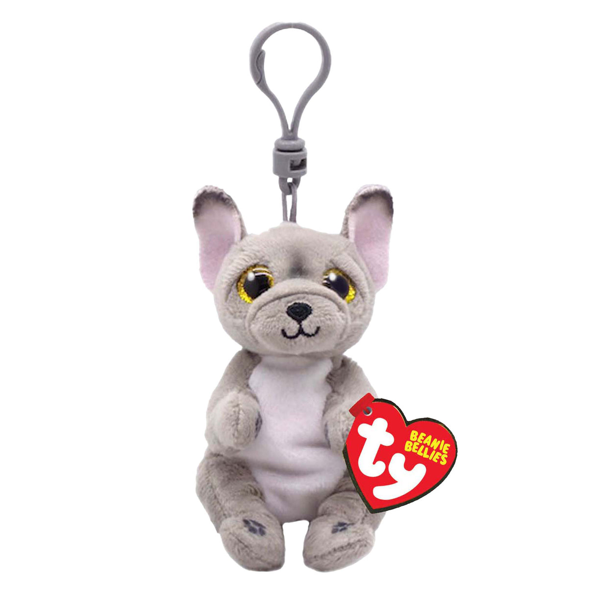 Ty Beanie Babies Bellies Clip Wilfred Dog, 10 cm