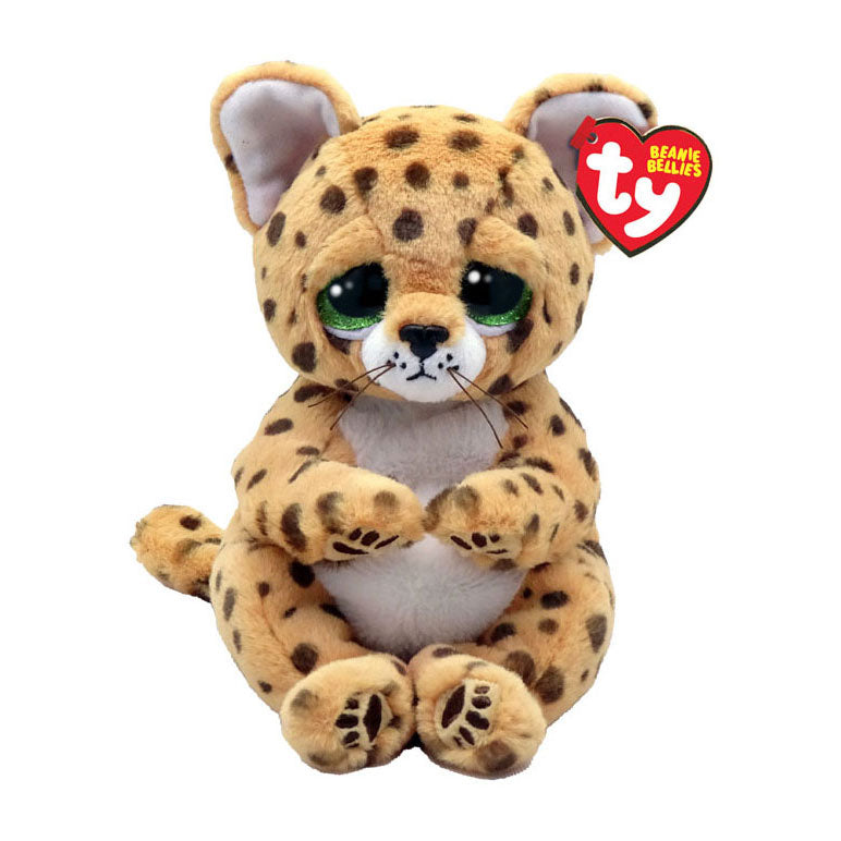 Ty Beanie Puppelcher Bellies Lloyd Leopard, 15cm