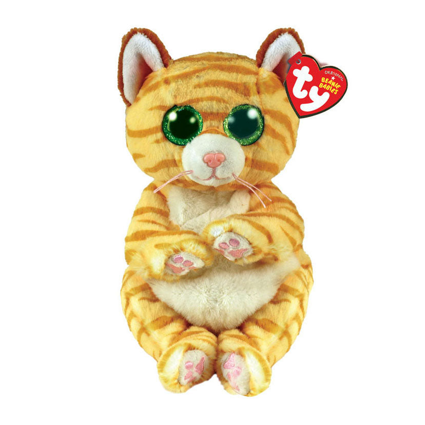 Ty Mütze Babies Bellies Mango Stripey Katze, 15 cm