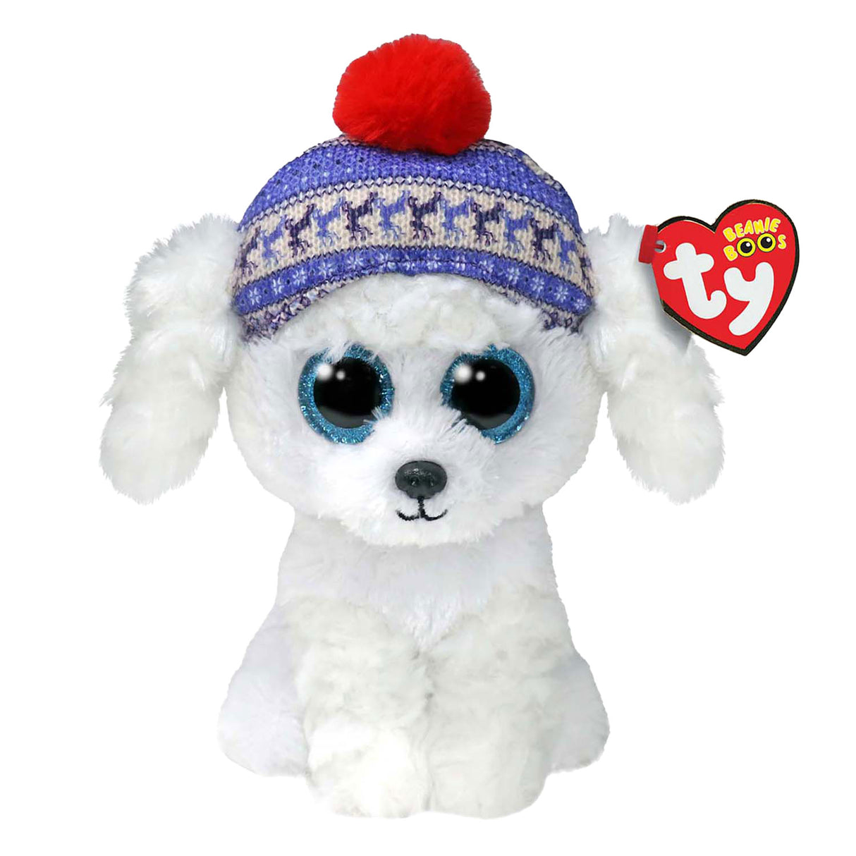 Dogle navideño de Ty Beanie Boo, 15 cm