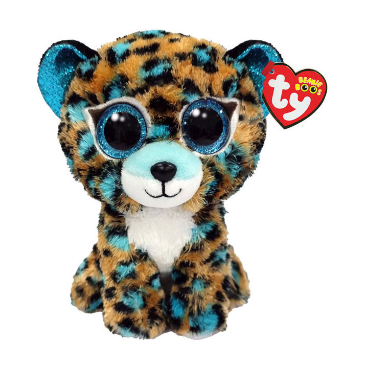 Ty Beanie Boo's Cobalt Leopard, 15 cm