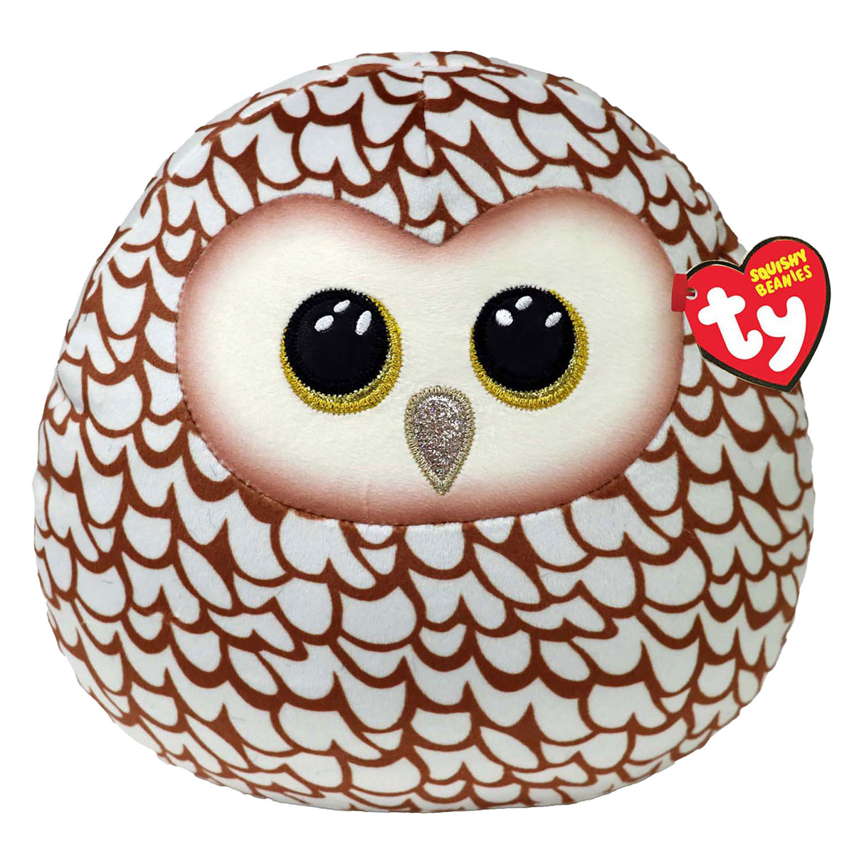 Ty beanie Ty Squish a boo woolie hibou, 20cm