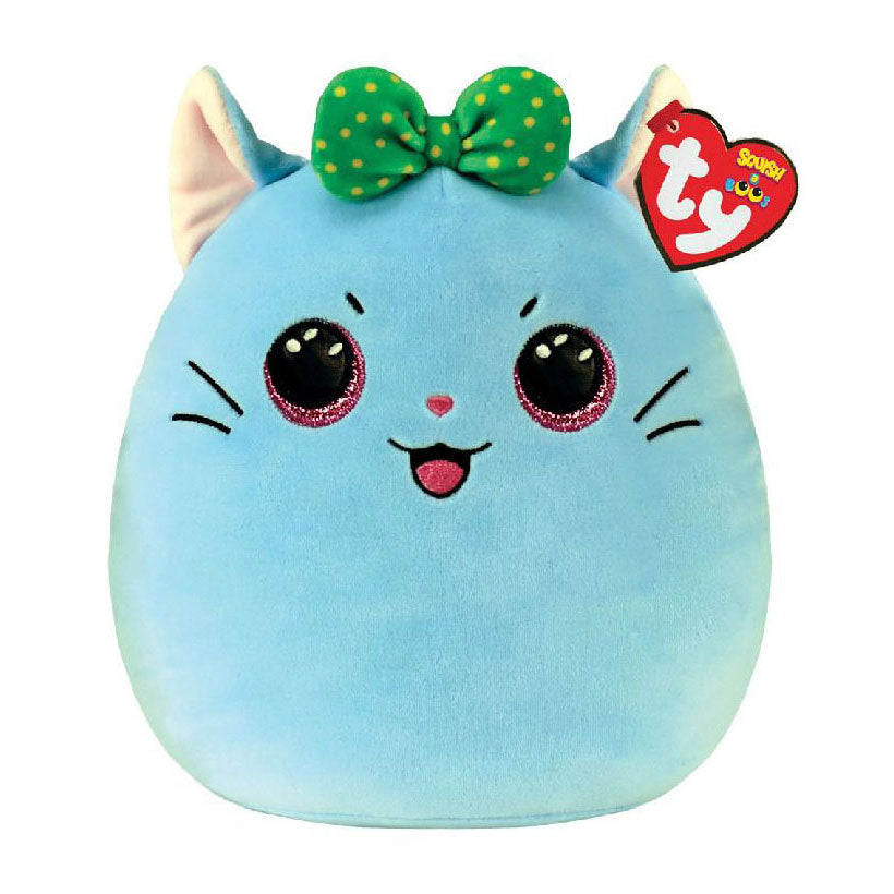 Ty Beanie Ty se vrčí boo Kirra Blue Cat, 20 cm