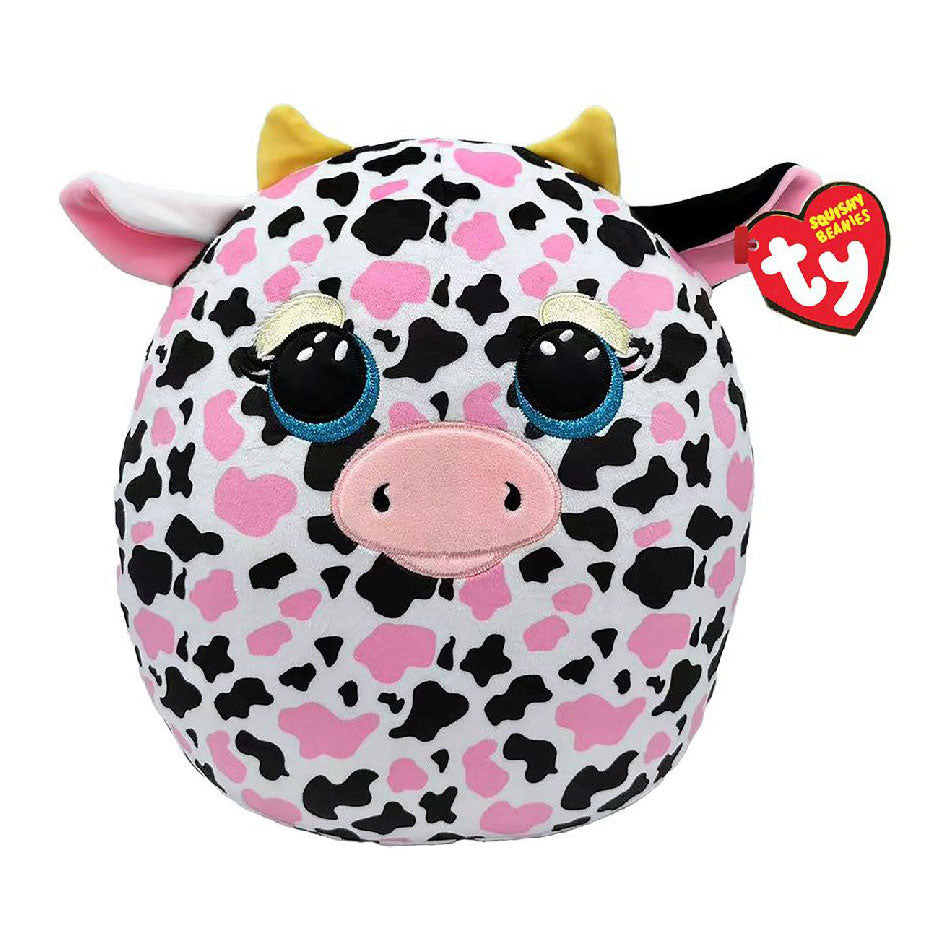 Ty beanie Ty Squish A Boo Milkshake Cow, 31 cm