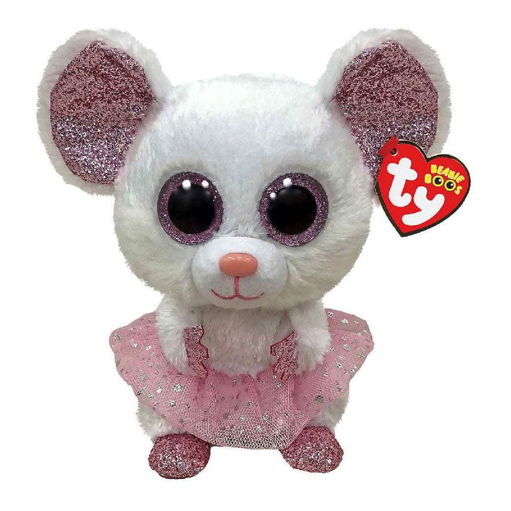 Ty Beanie Buddy Nina Mouse, 24 cm