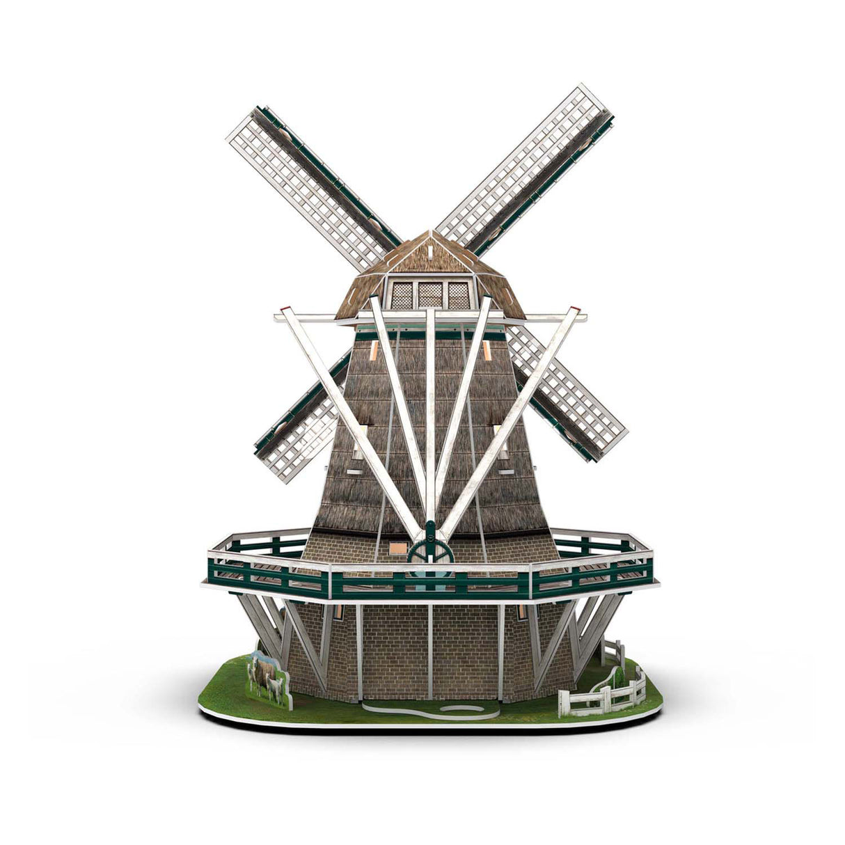 Cubic fun 3D puzzle mill LED - 65 pcs.