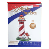 Cubic fun 3D puzzle lighthouse LED, 51pcs.