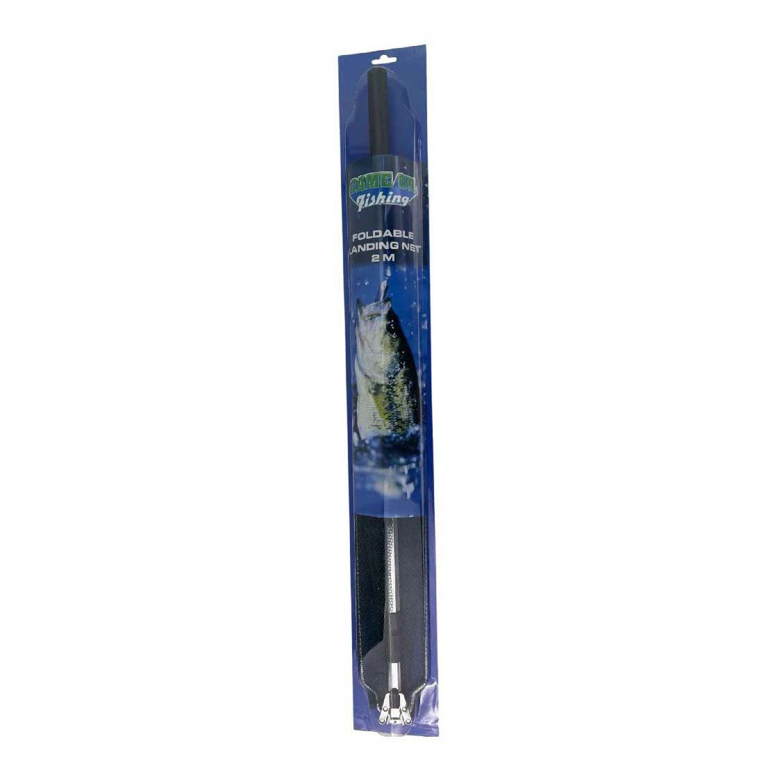 Game on fishing foldable landing net, 2m