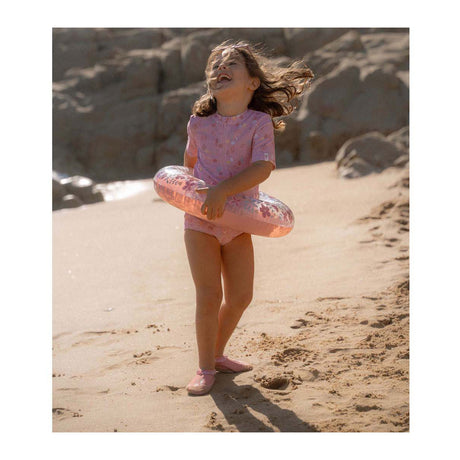 Little Dutch pink flower swim ring, 50cm