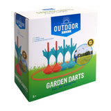 Outdoor play giant garden darts, 6 pcs.