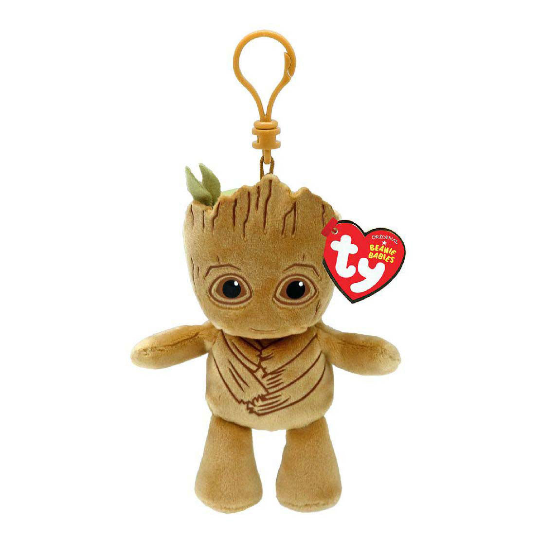 Ty beanie boo sleutelhanger - marvel groot